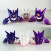 8cm Pokemon Gengar Transparent Statue Model Decoraion Kids Christmas Collectible Figure