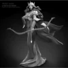 38mm Kingdom Archer Small Scale Resin Crafts Figurines Self-assembly Miniatures DIY Coloring Model