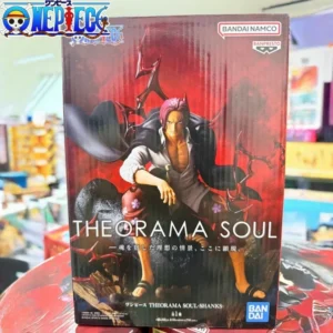 In Stock Banpresto One Piece Theorama Soul Shanks Figure 24cm Anime Collectible Model Statue With Diorama Base Effect Parts Gift