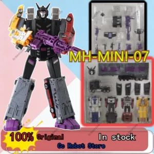 [In Stock] Hot-Selling Toy MH-MINI-07 Tiger Wing Motorcycle Master Menasor Wild Knight Action Figure Birthday Gift Collection