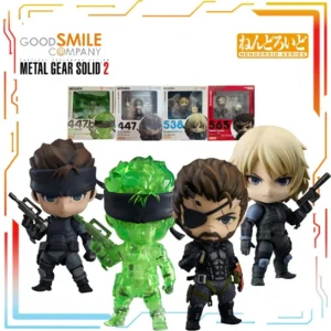 GSC Finished Product Movable Q-version Humanoid Figurine Nendoroid Metal Gear Solid 2 Anime Character Model As A Gift for Friend