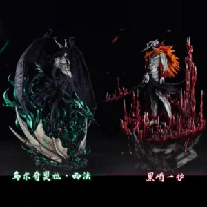33cm Bleach Anime Figure Kurosaki Ichigo Ulquiorra Cifer Figures 1:1 Figurine Collection Desktop Models Toys Christmas Gifts