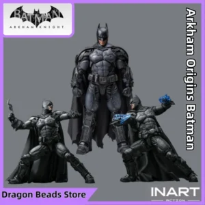 INART G0007 Arkham Origins Batman Battle Damaged Edition 1/12 Action Figure Figure Finished Model Gift Collection
