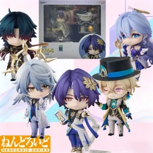 In Stock GSC Original Box Nendoroid 2764 Dr.Ratio Sunday Robin Blade Aventurine Anime Action Figure Model Gift for Kids