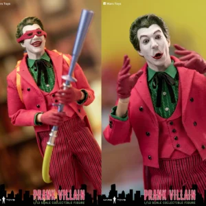 Mars Toys MAT022 1/12 Scale Prank Villain Action Figure 6'' Male Soldier Figurine Model Full Set Collectible Toys Doll