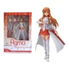 15CM Sword Art Online Yuuki Asuna Standing with Face Swap Action Figure