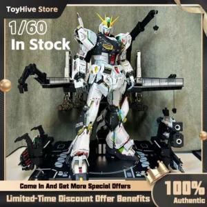 【IN STOCK】Daban 1/60 PG RX-93 V Metal Structure Action Figures Equipped With Floating Cannon Assembly Model Collect Kid Toys