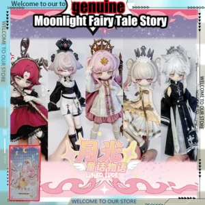 In Stock 1/8 Moonlight Fairy Tale Story Bjd Blind Box Genuine 8-Point Movable MJD Toy Ornament Replaceable Clothes Gift Figurine