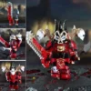Warhammer 40k Chaos Space Marine - Black Legion, Green Eye Lens, Spiked Action Figure