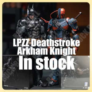IN STOCK LPZZ Deathstrok Figure U-P-Finegures Arkham Knight V8.04 Suit Action Figures Batman Figurine 1/12 Collection DC Toy