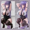 20cm Yuna Squat Posture Beautiful Girl Model Statue Collectible Figure