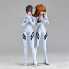 16cm Revoctech EVA Battle Suit Asuka Mari Double Anime Articulated Desk Action Figure