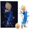 Anime Dragon Ball Z Majin Vegeta DBZ Super Saiyan Figuras 26.5cm Model Action Figure