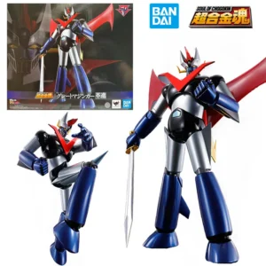 Bandai Soul of Chogokin GX-111 Great Mazinger Kakumei Shinka 20Cm Anime Original Action Figure Model Toy Gift Collection