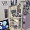 Desktop Corner Storage Rack Large Capacity Layered Bedroom Dormitory Miscellaneous Box Display Figure
