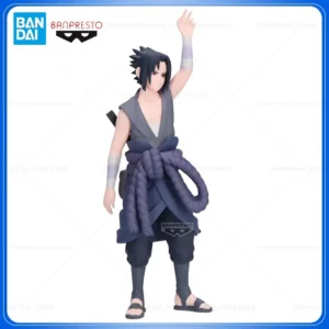 In Stock Bandai BANPRESTO Panel Spectacle Tenkara Furu Kaminari Anime Naruto Shippuuden Uchiha Sasuke Action Figure Model Toy DT