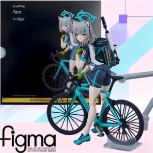 In Stock MAX Factory Original FIGMA 644 Sunawashi Shirako Cycling DX Edition Action Figure Model Gift for Kid Foam Box Packaging