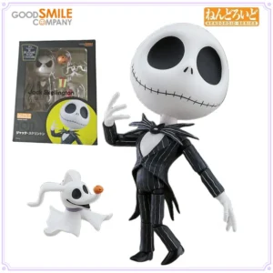 GSC Original Nendoroid Series Tim Burton's The Nightmare Before Christmas Jack Skellington Figure Toys for Boys Gift Collectible