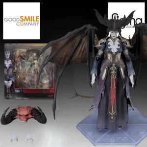 GSC Genuine FIGMA Anime Figure #648 Lilith 170mm Action Figure Toys for Boys Kids Gift Collectible Model Ornaments