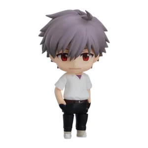 Original 10Cm NENDOROID #1261 Kaworu Nagisa Action Figure Toys For Kids Gift Collectible Model Ornaments