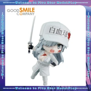 【FS】 GSC NENDOROID 1579 Hataraku Saibou Black White Blood Cell (1196) Figure Model Toys Gifts Collection