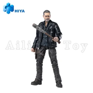 HIYA 1/18 4inch Action Figure Exquisite Mini Series The Walking Dead Dead City Negan Anime For Gift