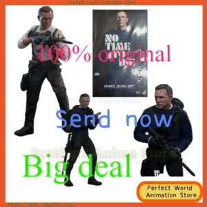 In Stock Original HotToys HT 1/6 MMS804 No Time To Die Commando outfit MMS804 Anime Action Model Customized Gifts Toys