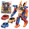 3 IN 1 Tobot Transformation Robot Korea Cartoon Brothers Anime Deformation Collectible Figure