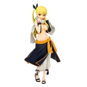 18CM FAIRY TAIL POP UP PARADE Etherious Natsu Dragneel Hard figure PVC Action Collectible Anime Model Adult doll