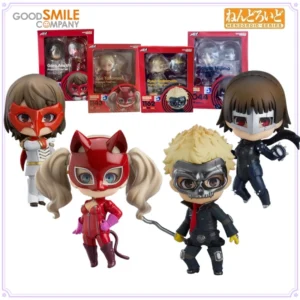 GSC Original Nendoroid Series Ryuji Sakamoto AÁn Takamaki Phantom Thief Ver. Peripheral Figurines Toys for Boys Gift Collectible