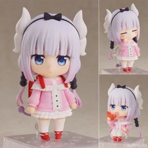 10cm KannaKamui Miss Kobayashi's Dragon Maid Kobayashis Kanna Kamui 1963 Anime Action Figure Toys Doll Collection Christmas Gift