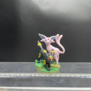 Pokemon Anime Cartoon Cute Umbreon Espeon Action Figure Model Desktop Decorative Ornament Kids Fans Charm Birthday Gift