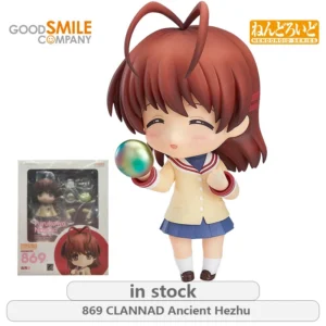 GSC original NENDOROID-SERIES CLANNAD Series 869 Guhezhu Anime Action Figure Model Toys Movable Model Ornaments Gifts fo Boys