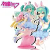 20cm Hatsune Miku Fairy Tales Lollipop Girl Figurine PVC Anime Collectible Figure