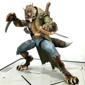 Wilderness Hunter 1/12 Original Action Figure Werewolf Veteran William Tiger Hermit Elder Desktop Ornament Birthday Gift