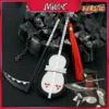 14cm/5.5inch Uchiha Madara Weapon Circular Fan /Sickle Alloy Craft Model Cosplay Anime Accessory