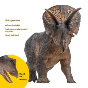 Bull Horn Dragon Aubrey and Big Bay 1:35 Science and Art Model Dinosaur Museum Collection Ornament Figure Festival Gift Birthday