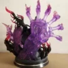 34cm New NARUTO Uchiha Sasuke Uzumaki Scene Statue Desktop Kids Collectible Figure