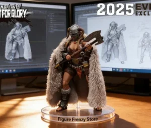 12-Inch Xesray Battle For Honor Anime Action Figure Golden Hilde Collectible Model For 2025 Event in stock