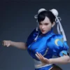 1/6th Z6TOYS ZC020 Female Soldier Warrior Chun Li Head Sculpt Carving Eye Collectible Figure
