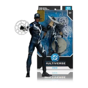 Mcfarlane Toys Static Shock 18cm Action Figure DC Multiverse Model Doll Digital Garage Kit