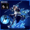 One Piece Aokiji Kuzan 2 Heads 30cm GK Figurine PVC LED Luminous Collectible Figure