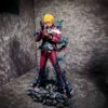 Tenhui One Piece Sanji Blue Flame PVC Static Statue Model Anime Collectible Figure
