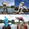 Anime Movie Godzilla Series Keizer Ghidorah VS King of Monsters PVC Soft Action Figure
