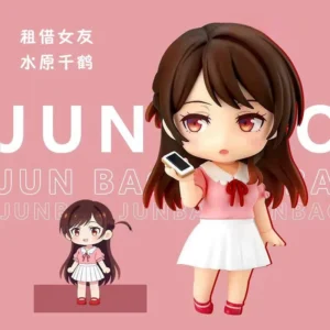 10CM Rent-A-Girlfriend Chizuru Mizuhara Cute Nendoroid Doll Model Kit Articulated Action Figures Desktop Ornament Decor Toy Gift