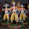 25cm/9.8in One Piece Usopp Luffy PVC Statue Collectible Figure