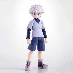 Anime Action Figure Hunter x Hunter Killua Zoldyck Articulated Collectible Model Toy Gifts For Boys Foam Box Sends In Stock