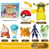 Pokemon Horizon Series Pikachu Ceruledge Sprigatito Fuecoco Quaxly Cartoon Peripheral Trendy Action Figure