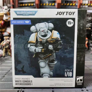 【In Stock】Original JOYTOY Warhammer 40K SPACE MARINES WHITE CONSULS INTERCESSORS 1 1/18 Action Figure Toy Model