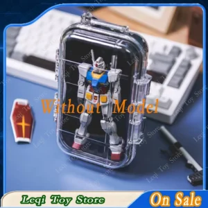 Anime Peripheral Model Waterproof Sealing Box HG RG Gundam Display Box Pendant Backpack Ornament Customized Collection Toy Gift